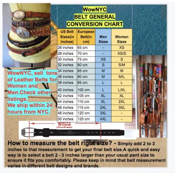 VINTAGE Old Belt Mens Size 30 Black Leather Buckle 90s Designer RENE LEZARD - Picture 3 of 14